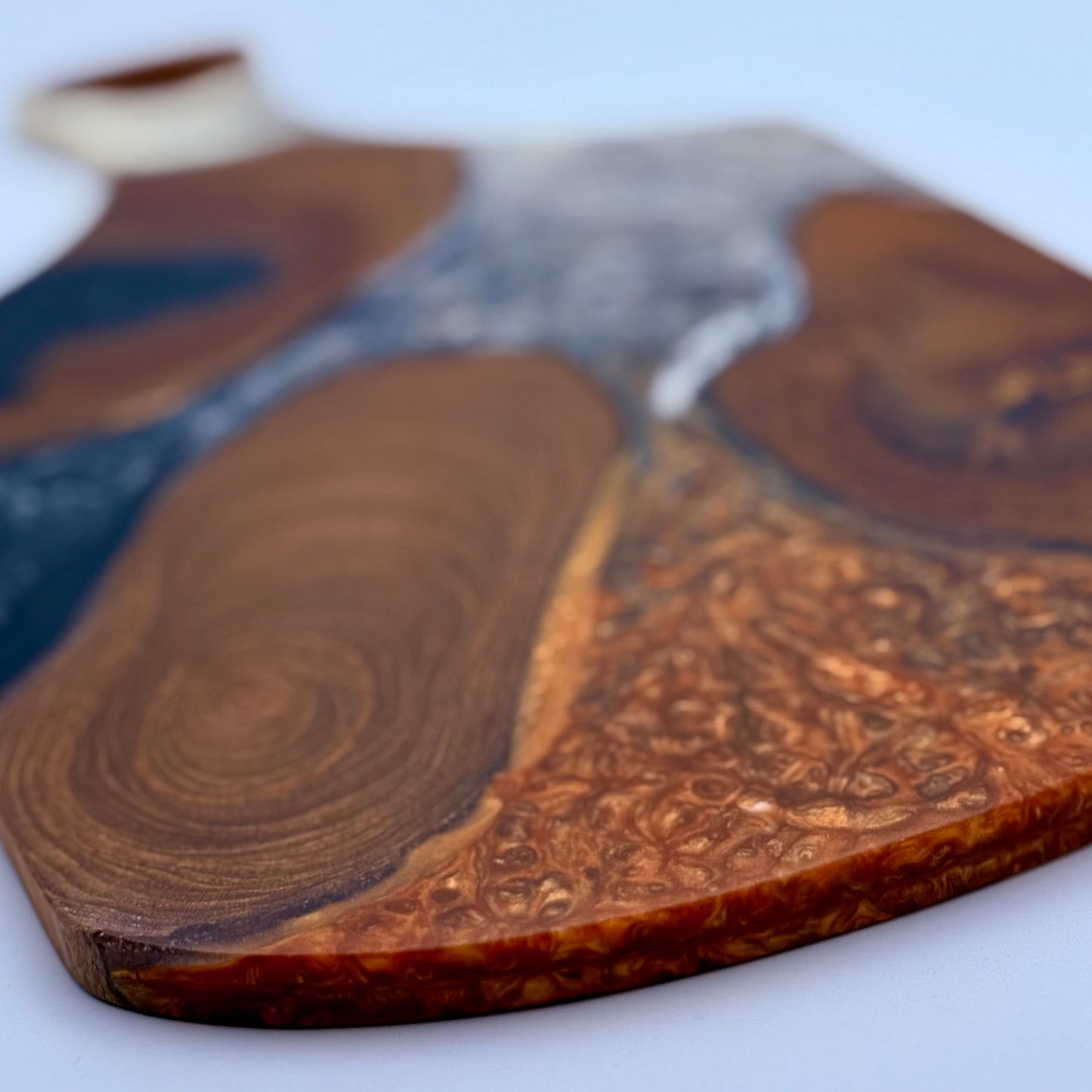 Wood & Epoxy Charcuterie Board