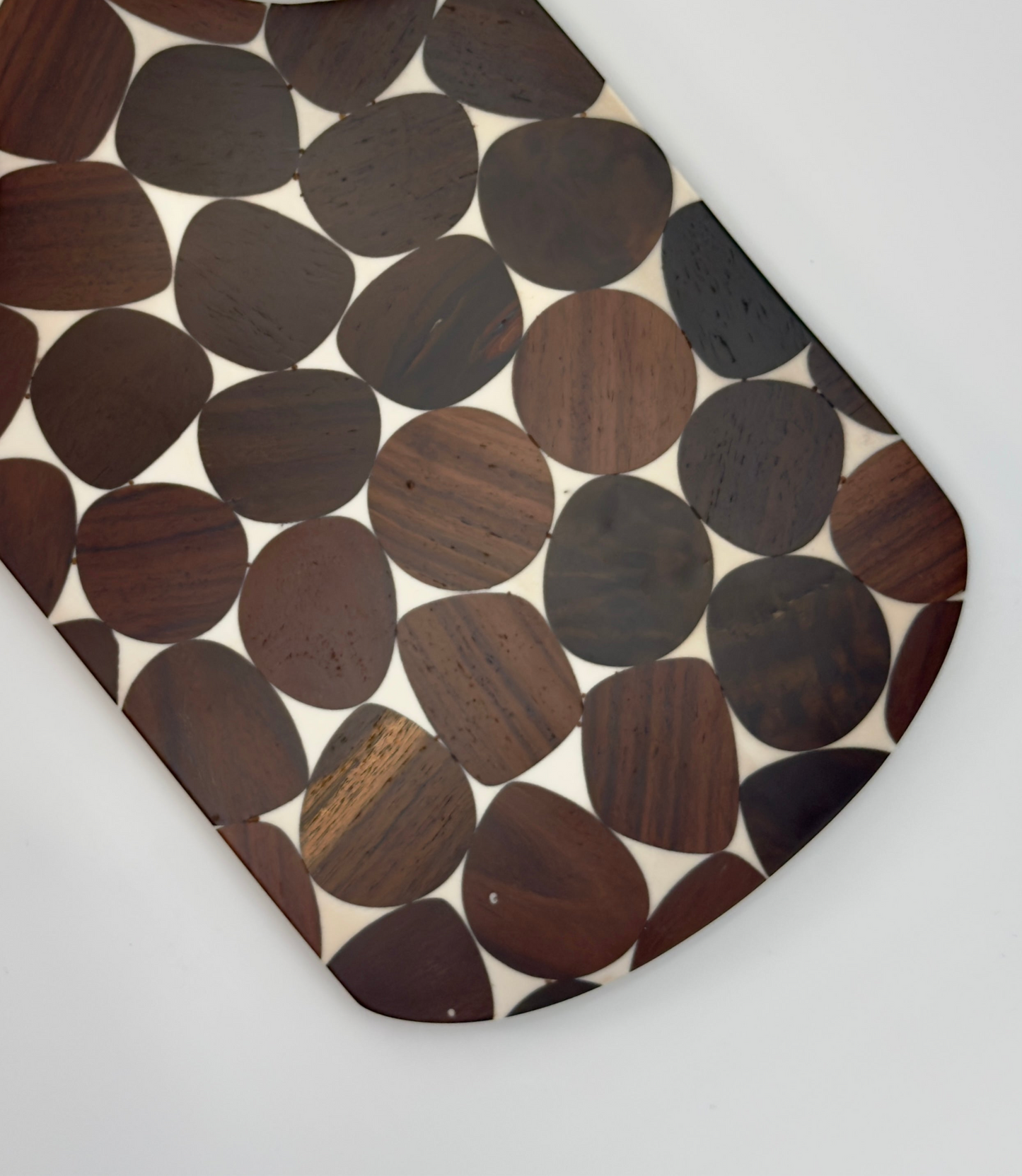 Wood & Epoxy Charcuterie Board With Handle