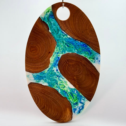 Artisan Wood & Epoxy Charcuterie Boards